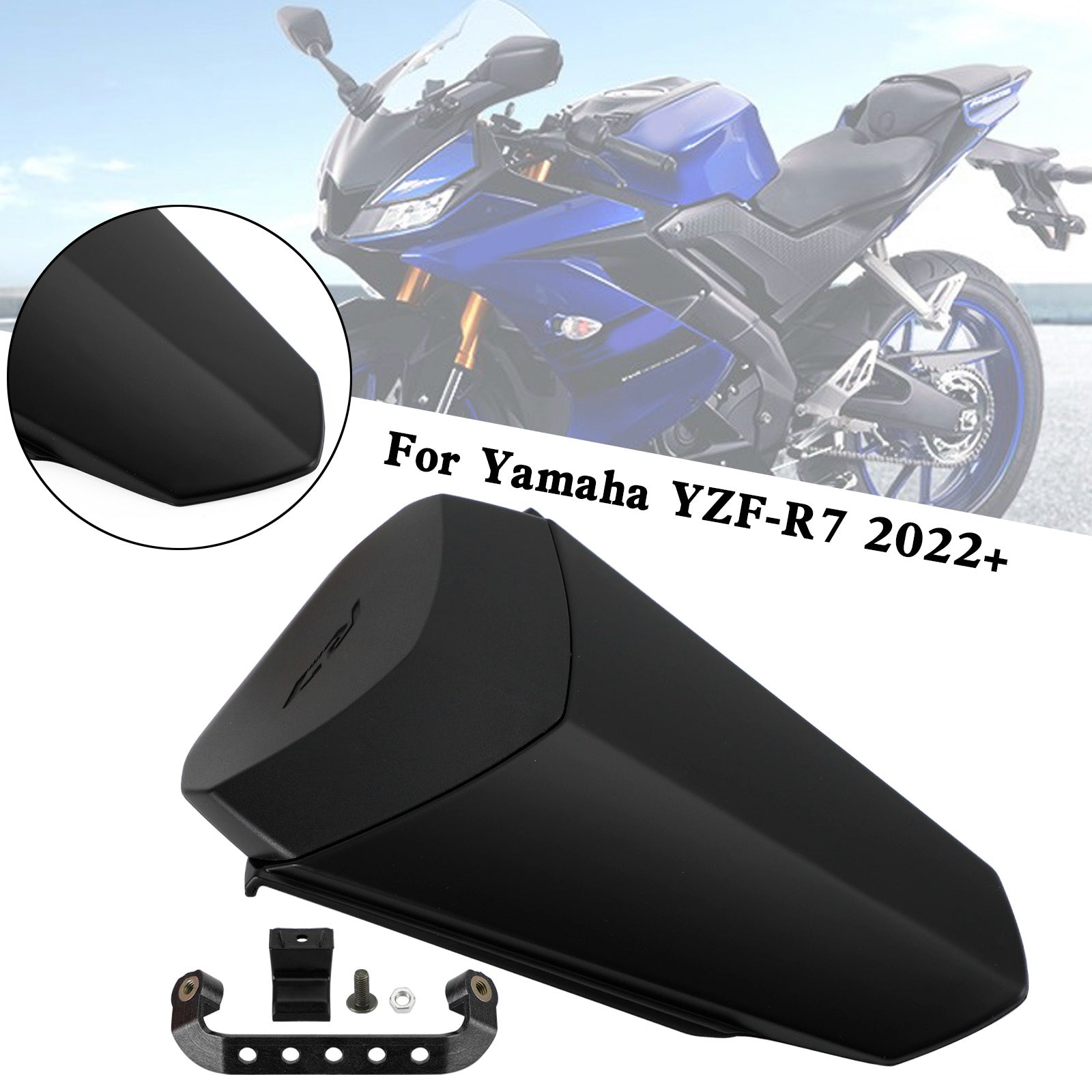 22-25 YAMAHA YZF R7 Tail Rear Seat Cover Fairing Cowl