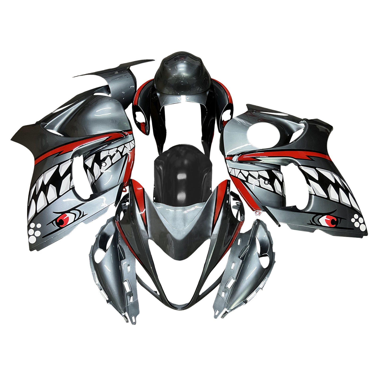 Amotopart 2008-2020 Suzuki Hayabusa GSX1300R Modèle de carénage en fibre de carbone