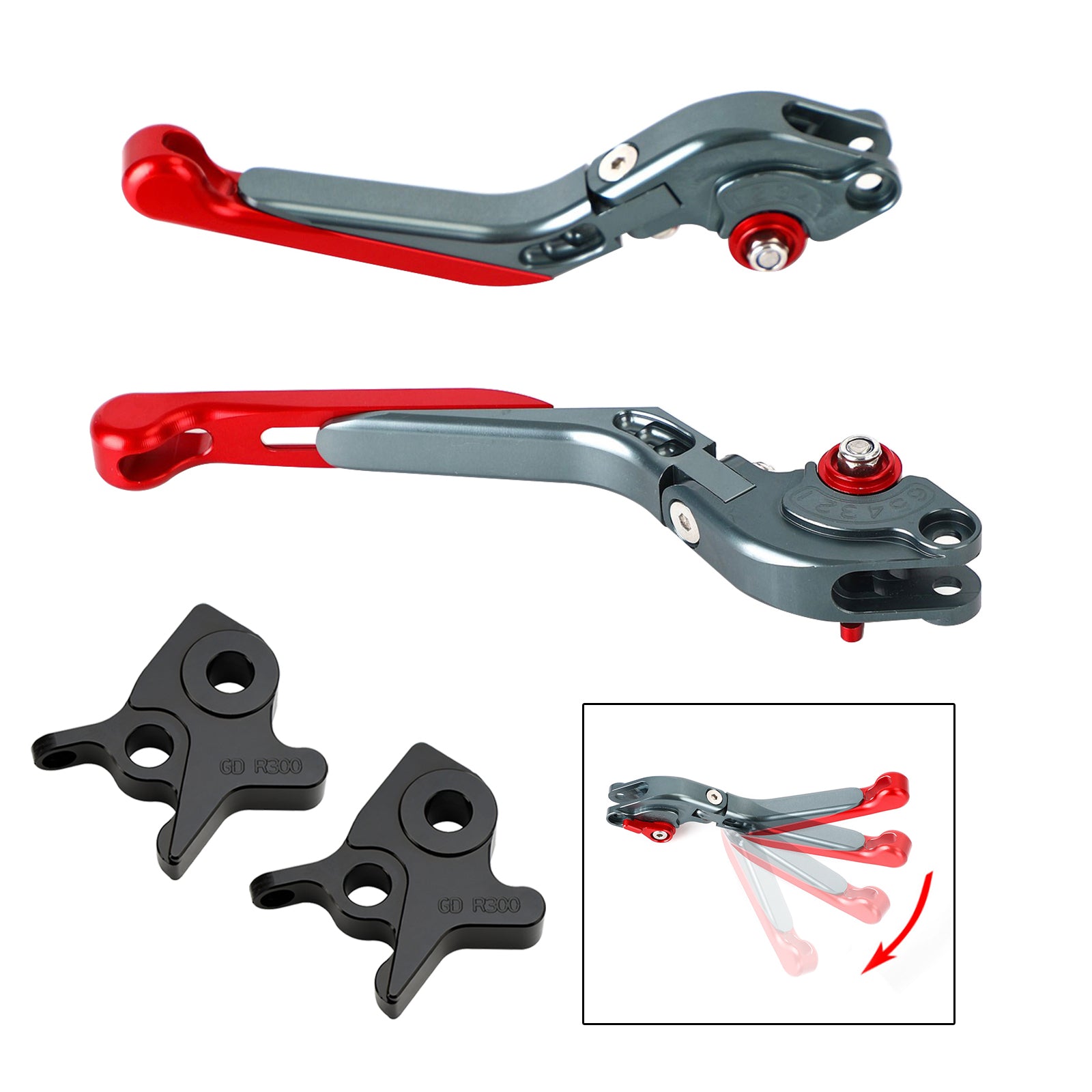 2017-2022 KYMCO AK550 ALAVANHA DE FREIO AJUTA AJUTADA