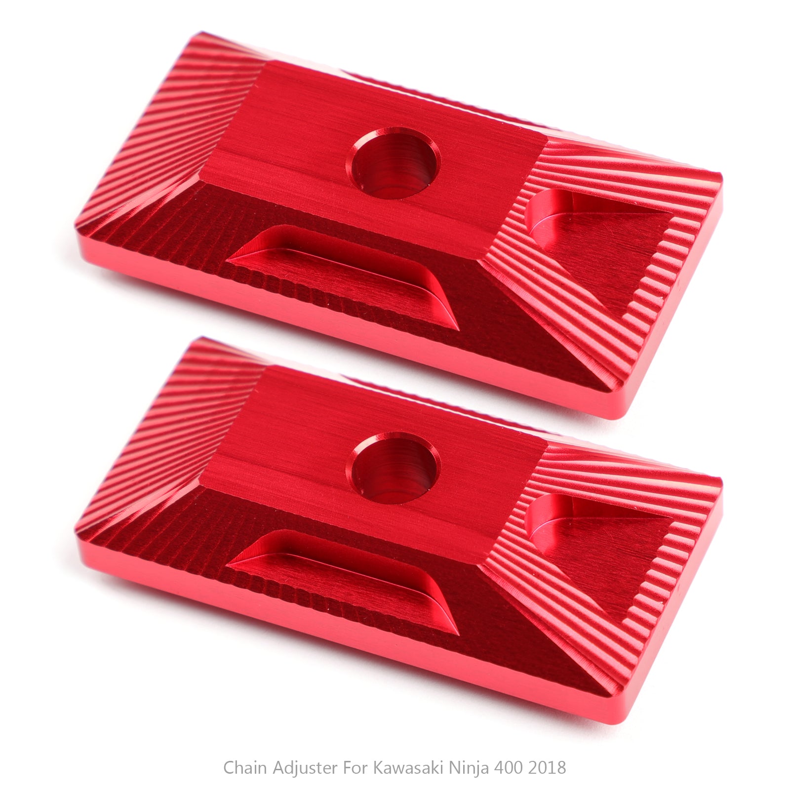 2018 kawasaki ninja 400 motocicleta cnc cnc alumínio eixo traseiro ajustador de corrente