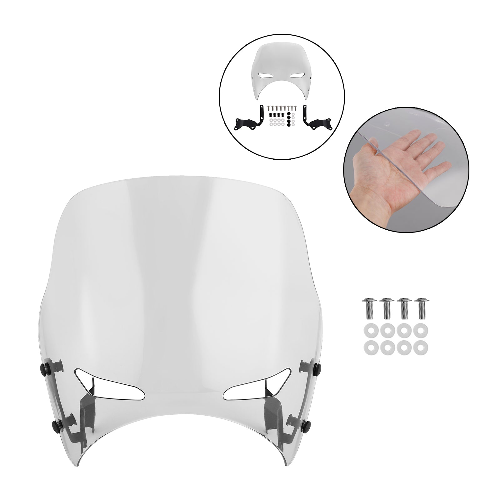 19-22 Honda Cb400 Super Four Cb1300 Super Four 25 Windshield Windscreen