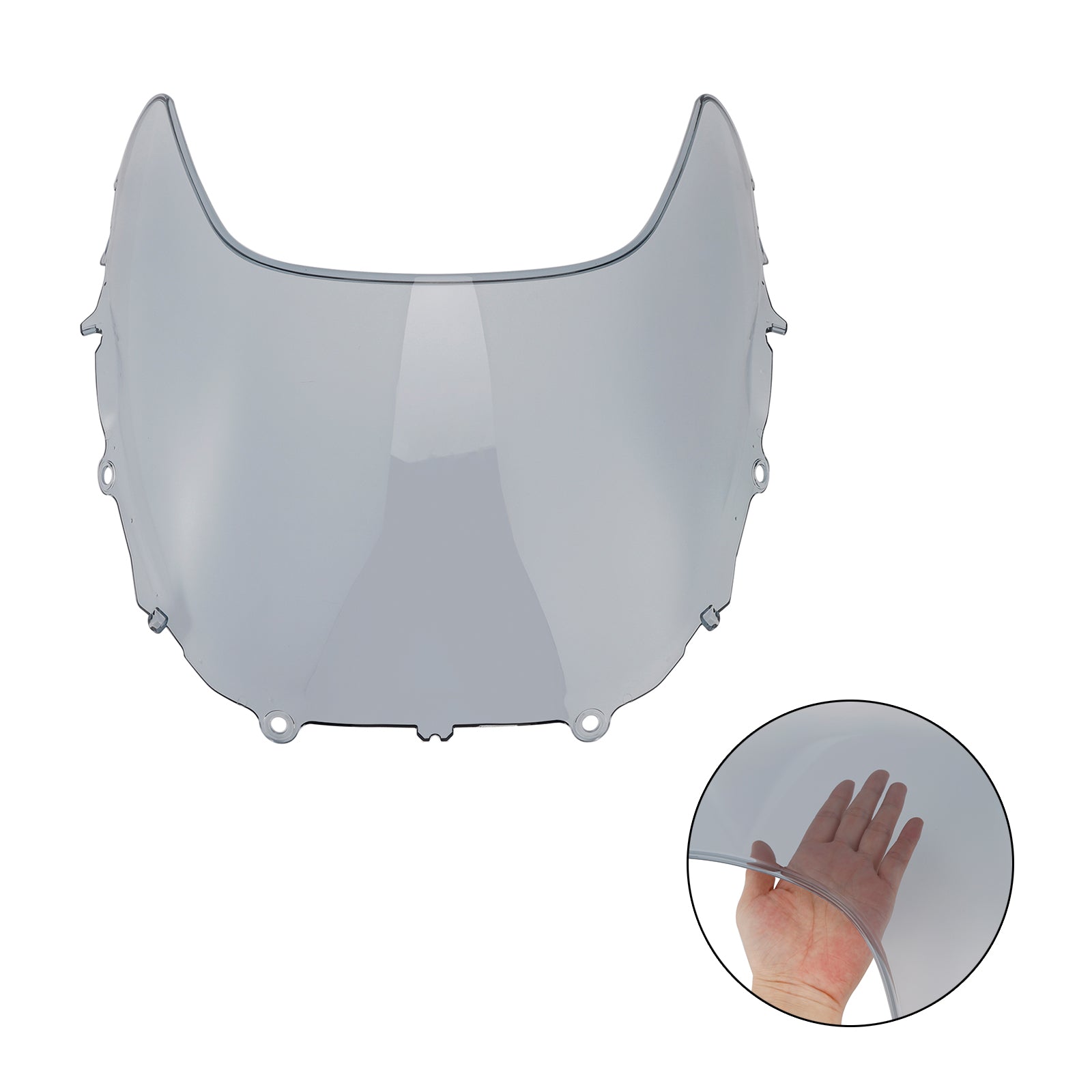 2024-2025 YAMAHA XSR900 GP vindrutan vindruta + fäste