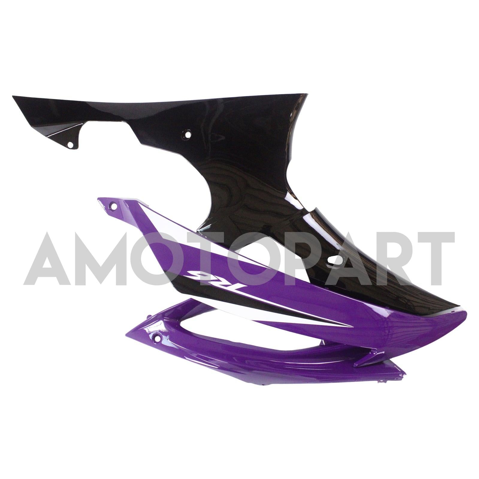 Amotopart 2008–2016 YZF 600 R6 Yamaha Lila&Schwarzes Verkleidungskit