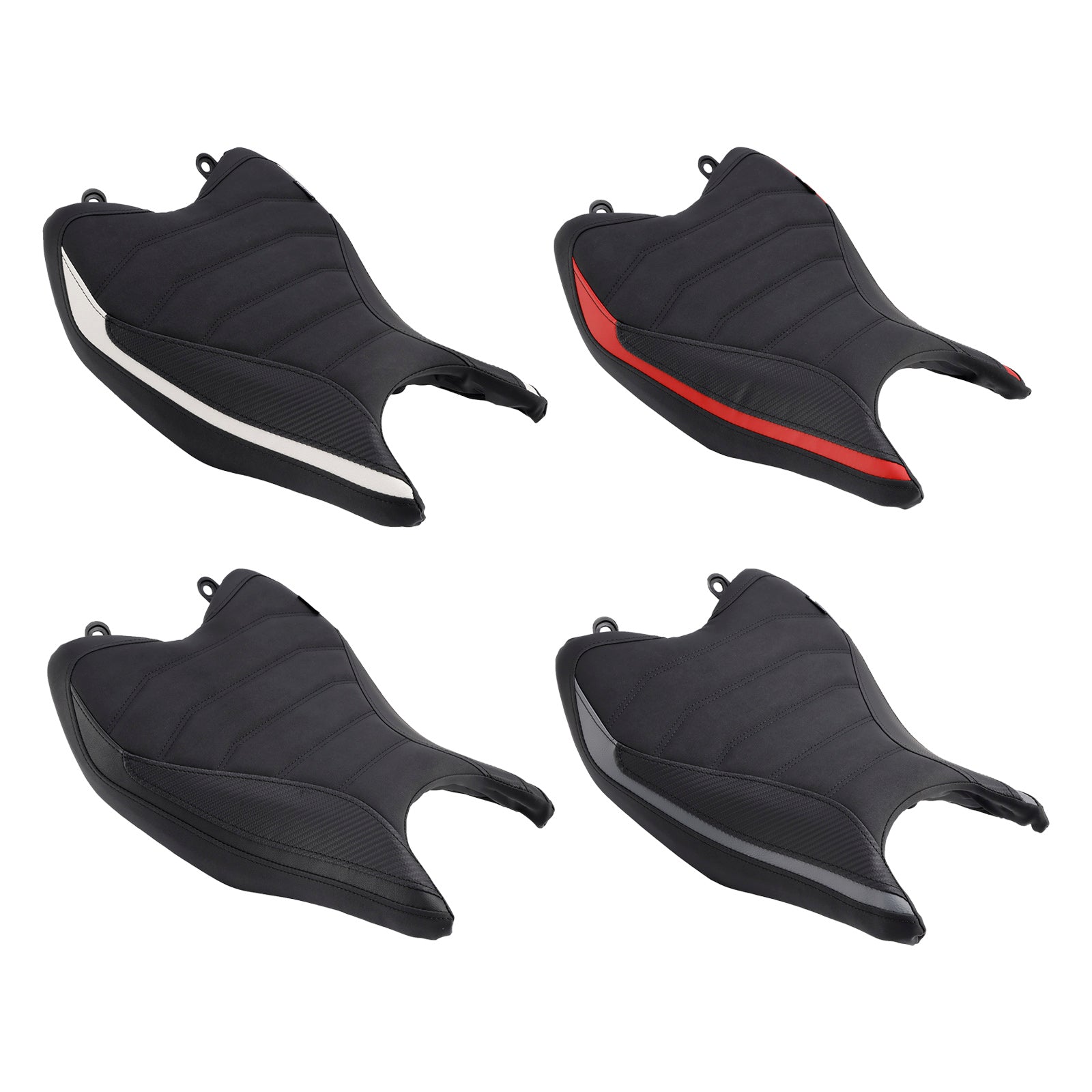 2024-2025 TR DAYTONA 660 Front Raider Seat Driver Cushion PU Upper White