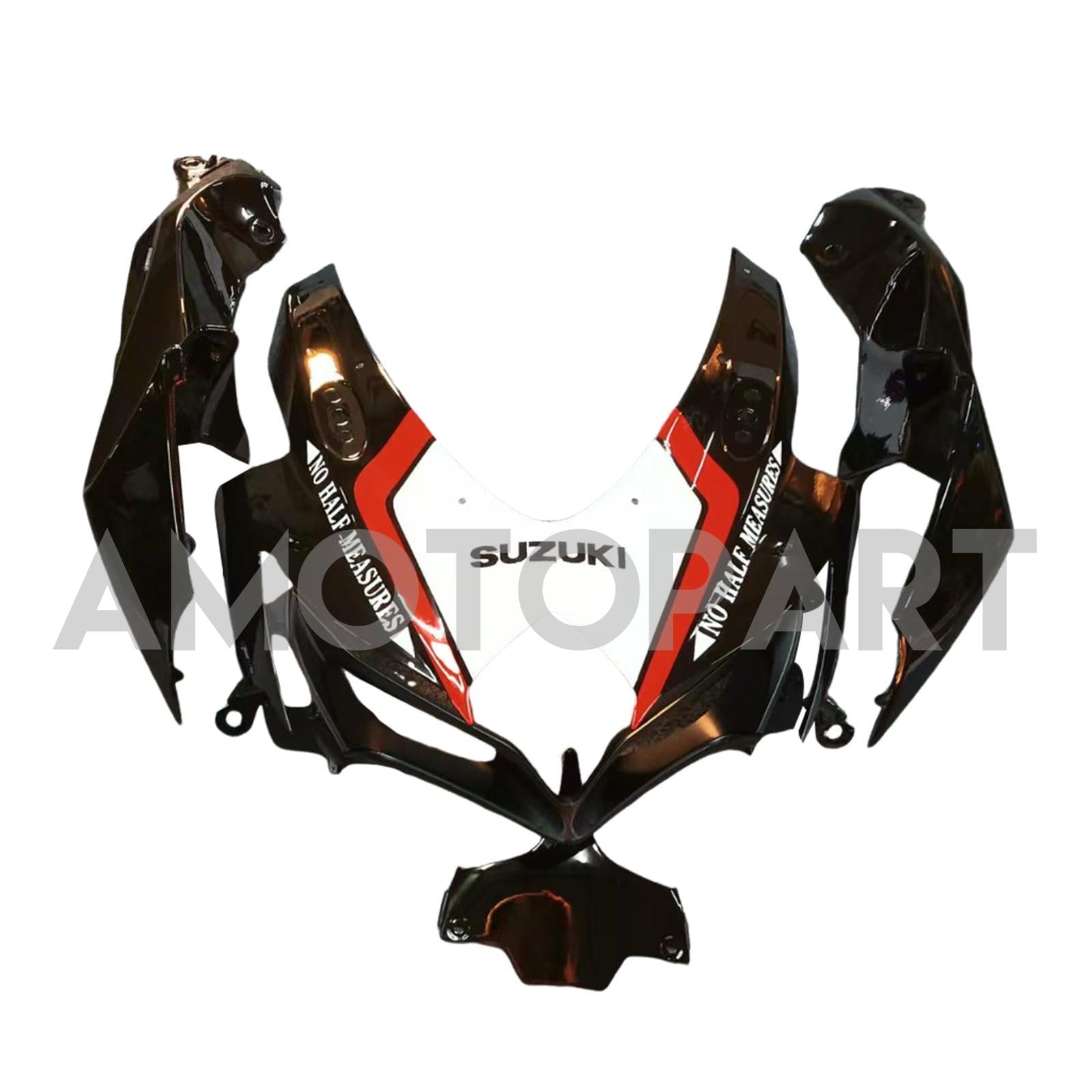 Amotopart 2008-2009 Suzuki GSXR 600/750 Black Fairing Kit