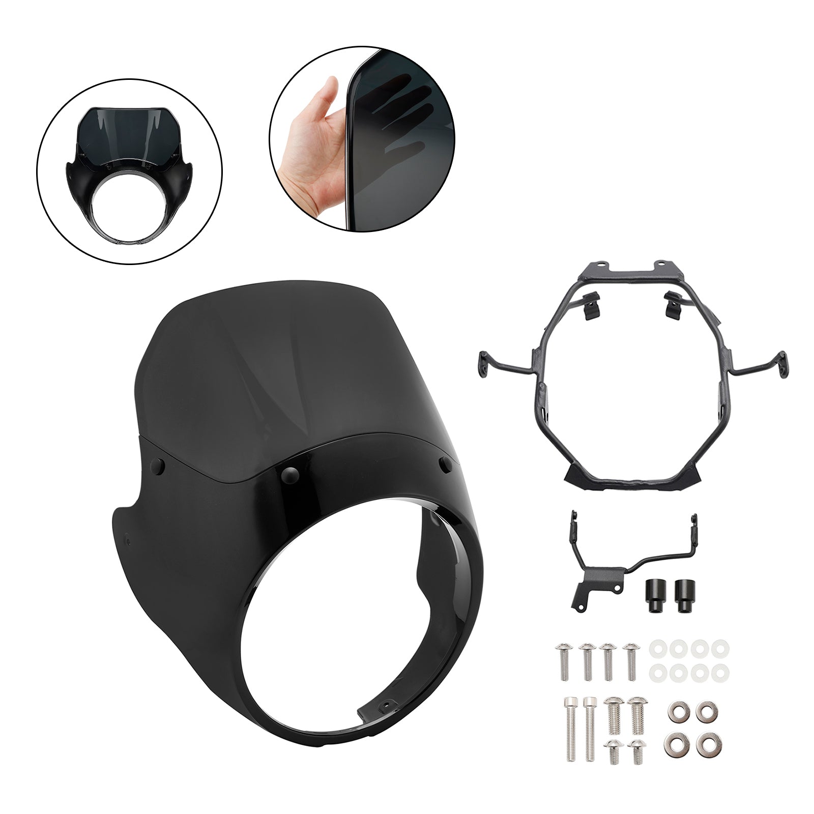 2023-2024 Honda GB350 GB350S vindrutan vindruta strålkastare