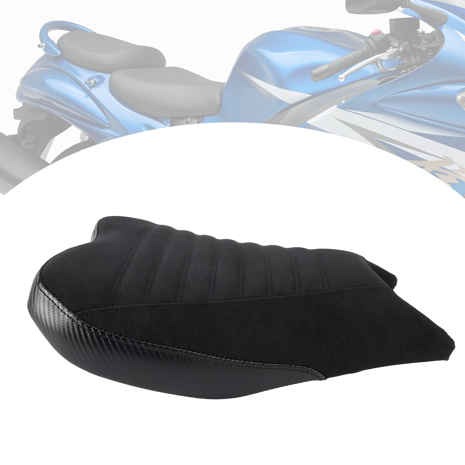 2022-2024 Suzuki Gsx1300R Front Driver Raider Seat Pillion Saddle White