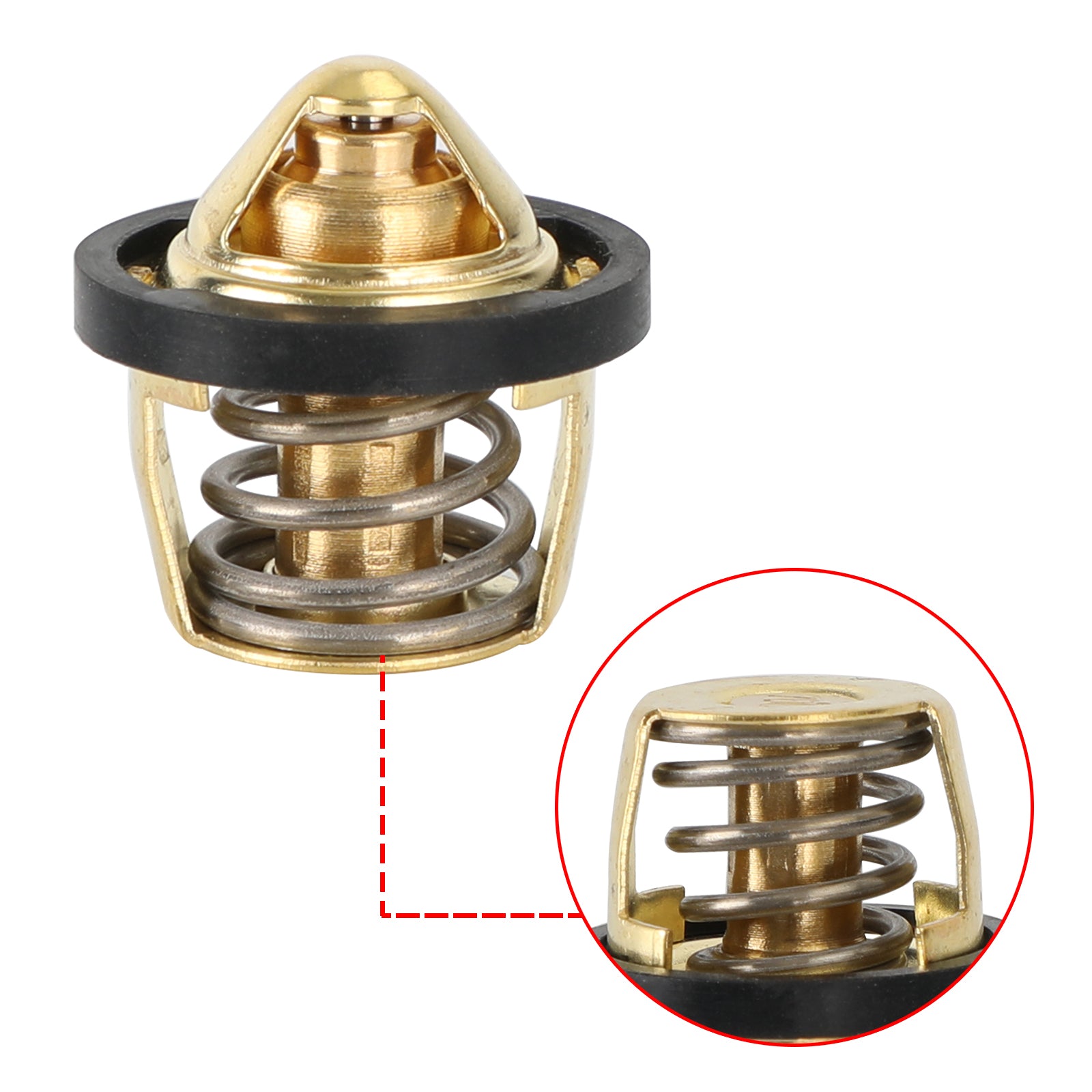 Thermostat Radiator Engine Coolant Temperature Sensor For Honda Ch Cf 250 250Cc