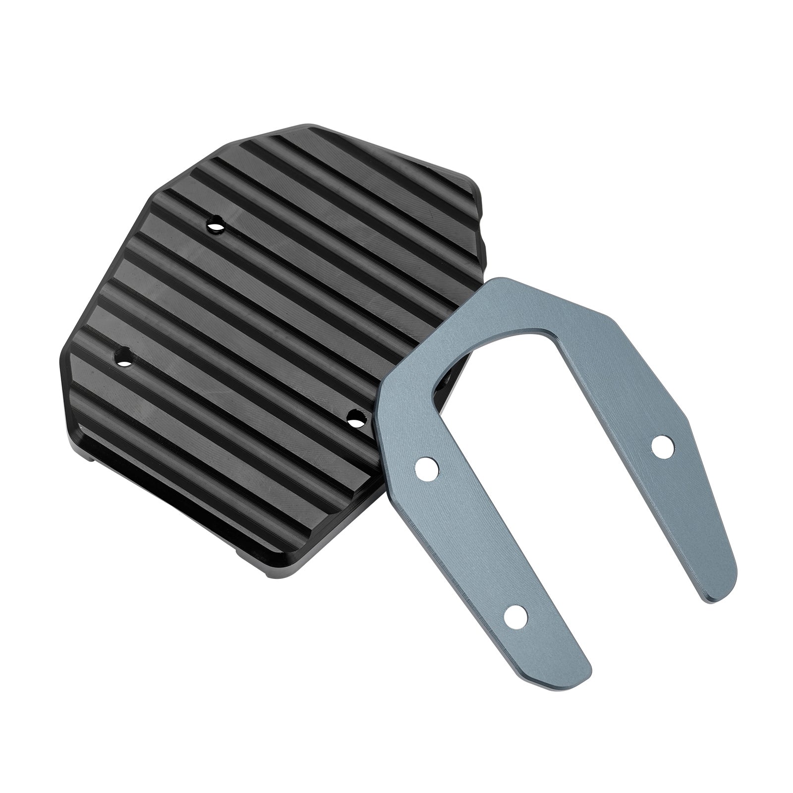 Almohadilla de placa ampliada con soporte para Kawasaki Vulcan S 650 VN650 2015-2021