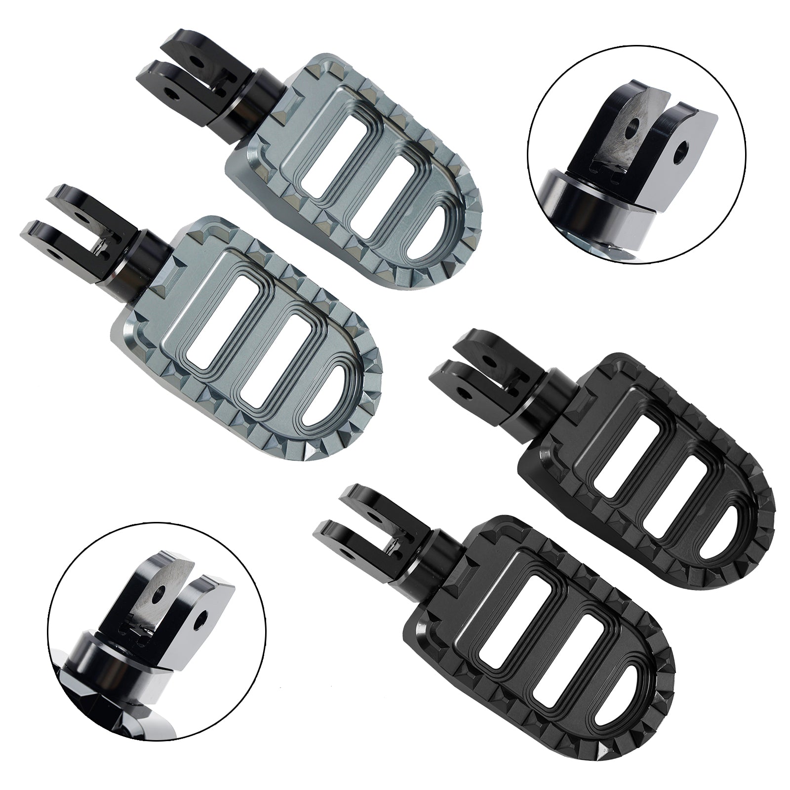 Moto Guzzi V100 Mandello / V7 850 / STELVIO Front Footrests Foot Peg