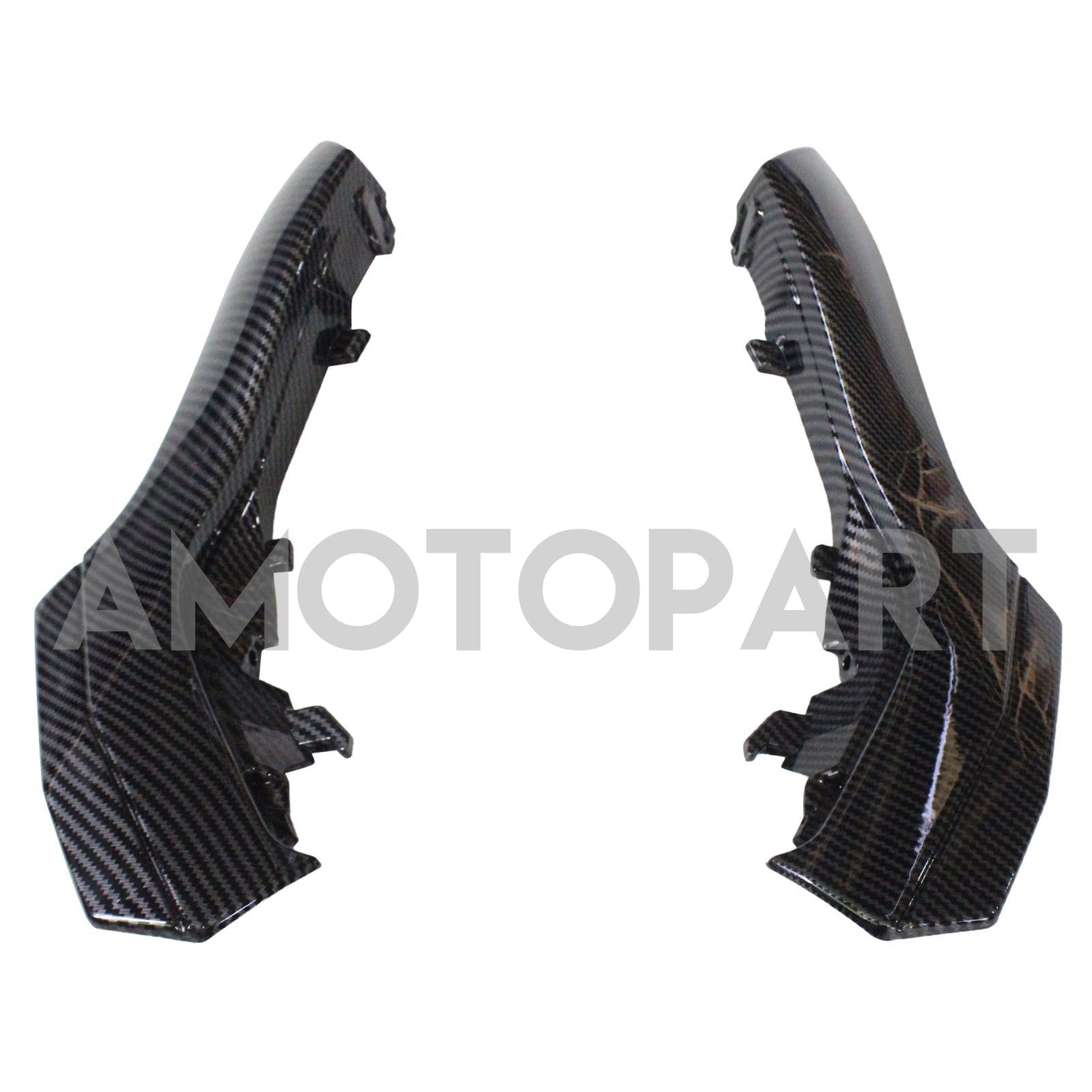 Amotopart 2012-2016 Kawasaki ER6F Ninja650 Carbon Fiber Red&Black Fairing Kit