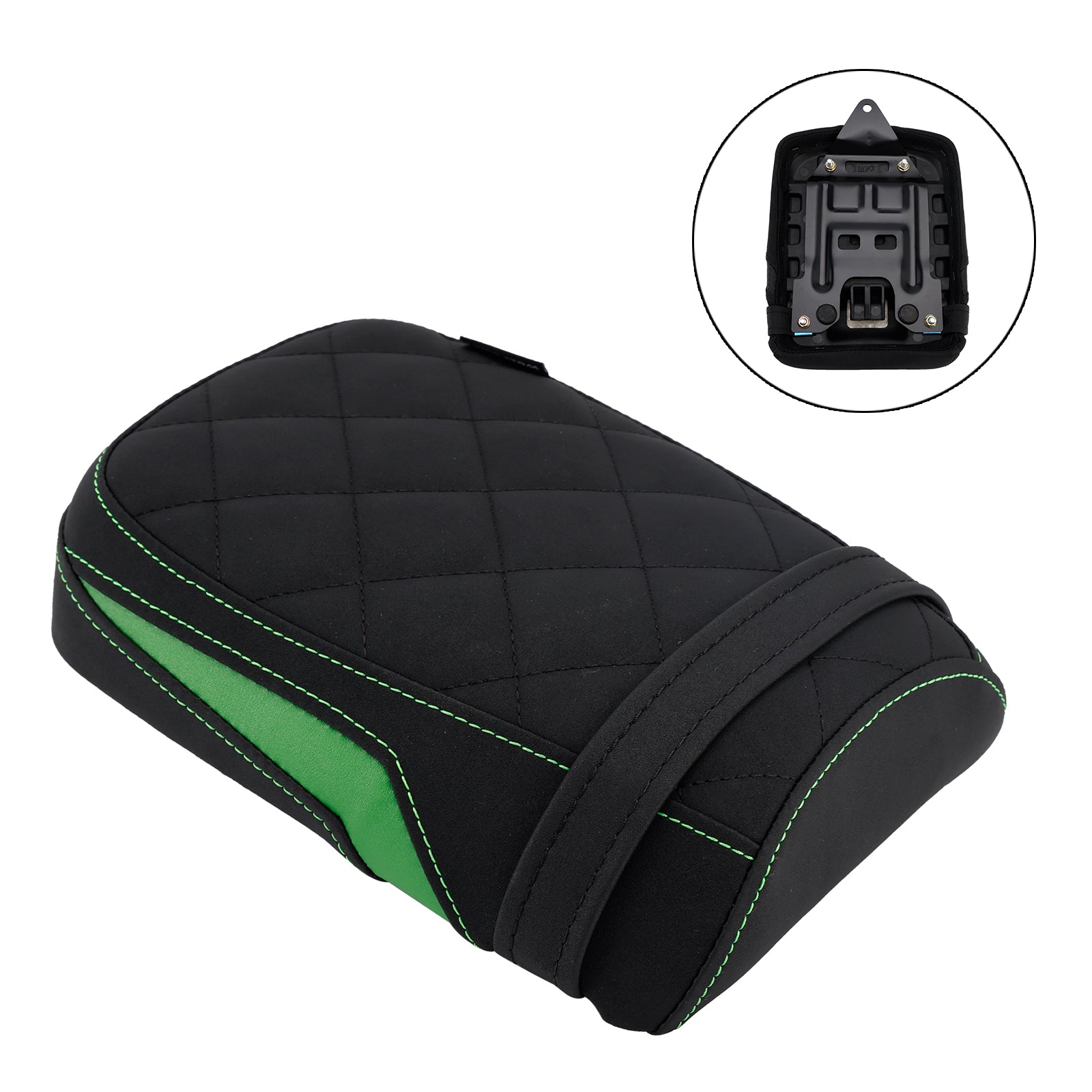 24-25 Kawasaki Eliminator 500 Rear Seat Passenger Cushion Flat Pu Black