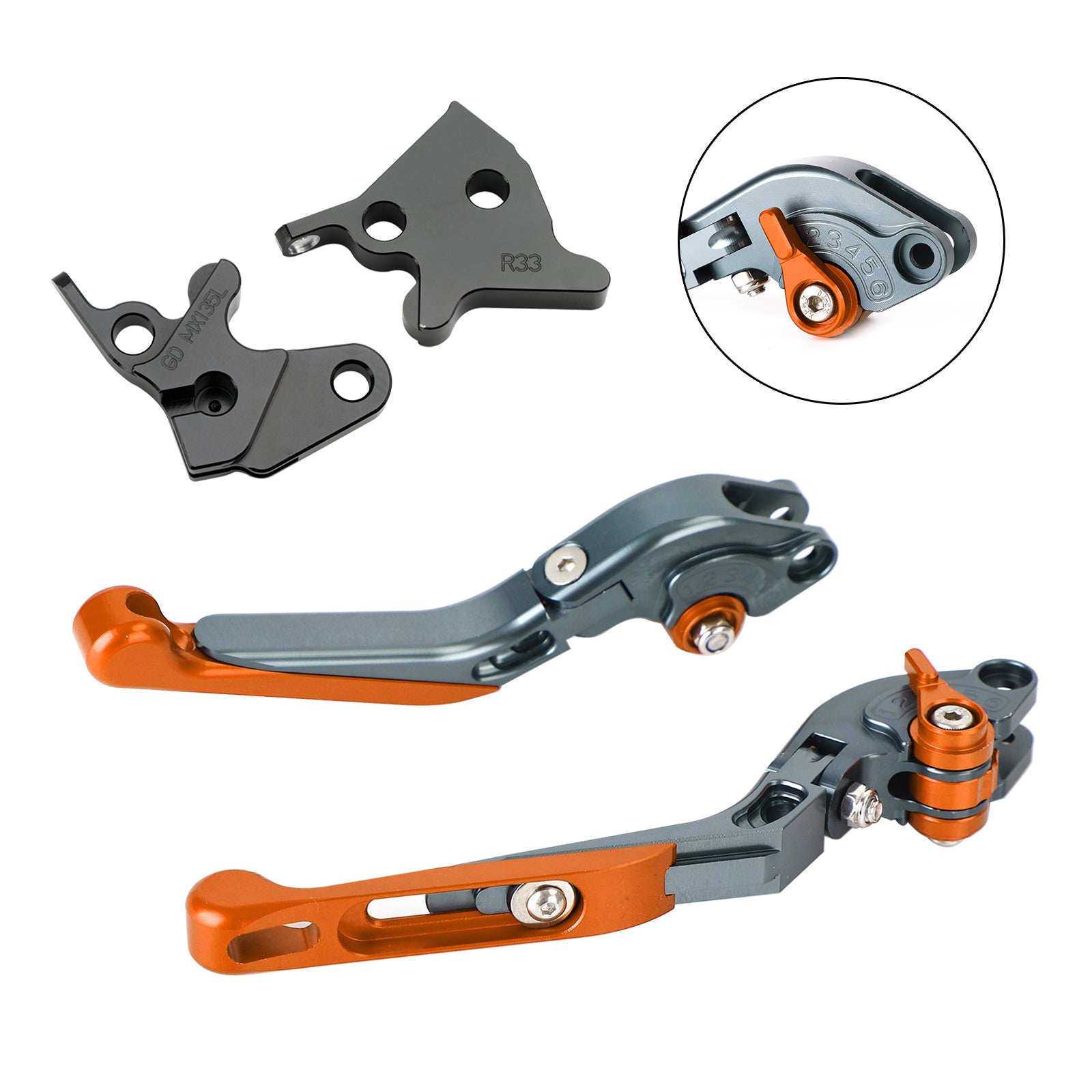 2005-2014 Yamaha YBR125 Einstellbarer Kupplungsbremshebel