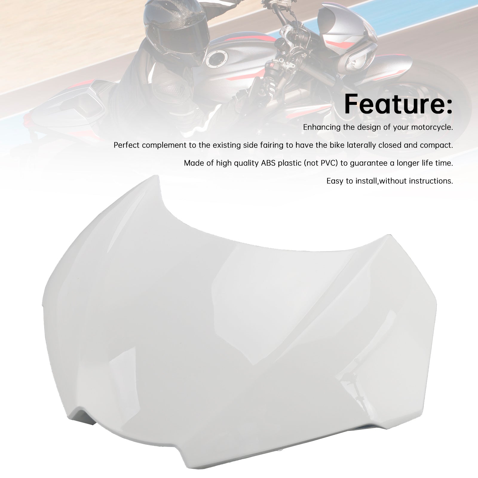 2020-2022 Street Triple 765 R/RS Front Nose Headlight Cover Fairing