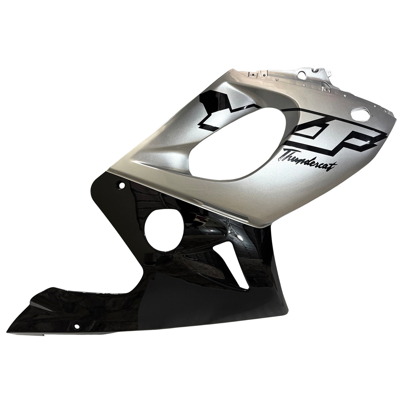 Amotopart 1996-2007 Yamaha YZF 600R Thundercat Kit de carénage bleu noir