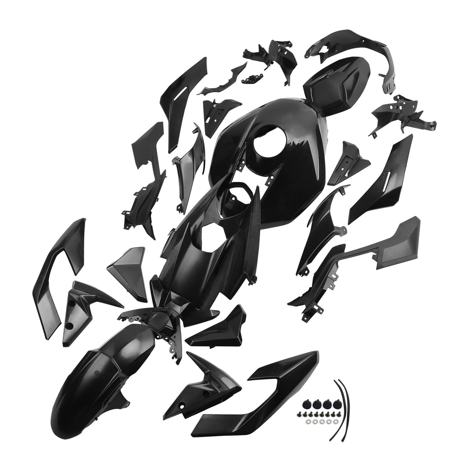 Amotopart Unpainted 2023-2025 Triumph Street Triple 765 R/RS Fairing Kit