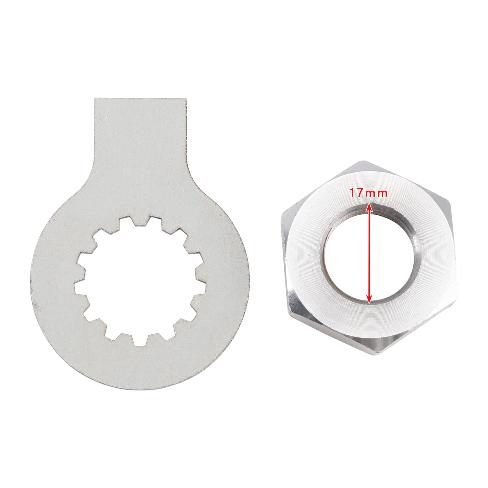 Yamaha R6 YZF 600 1000 TDM 850 voorste tandwielmoerslot wasmachine Tabit