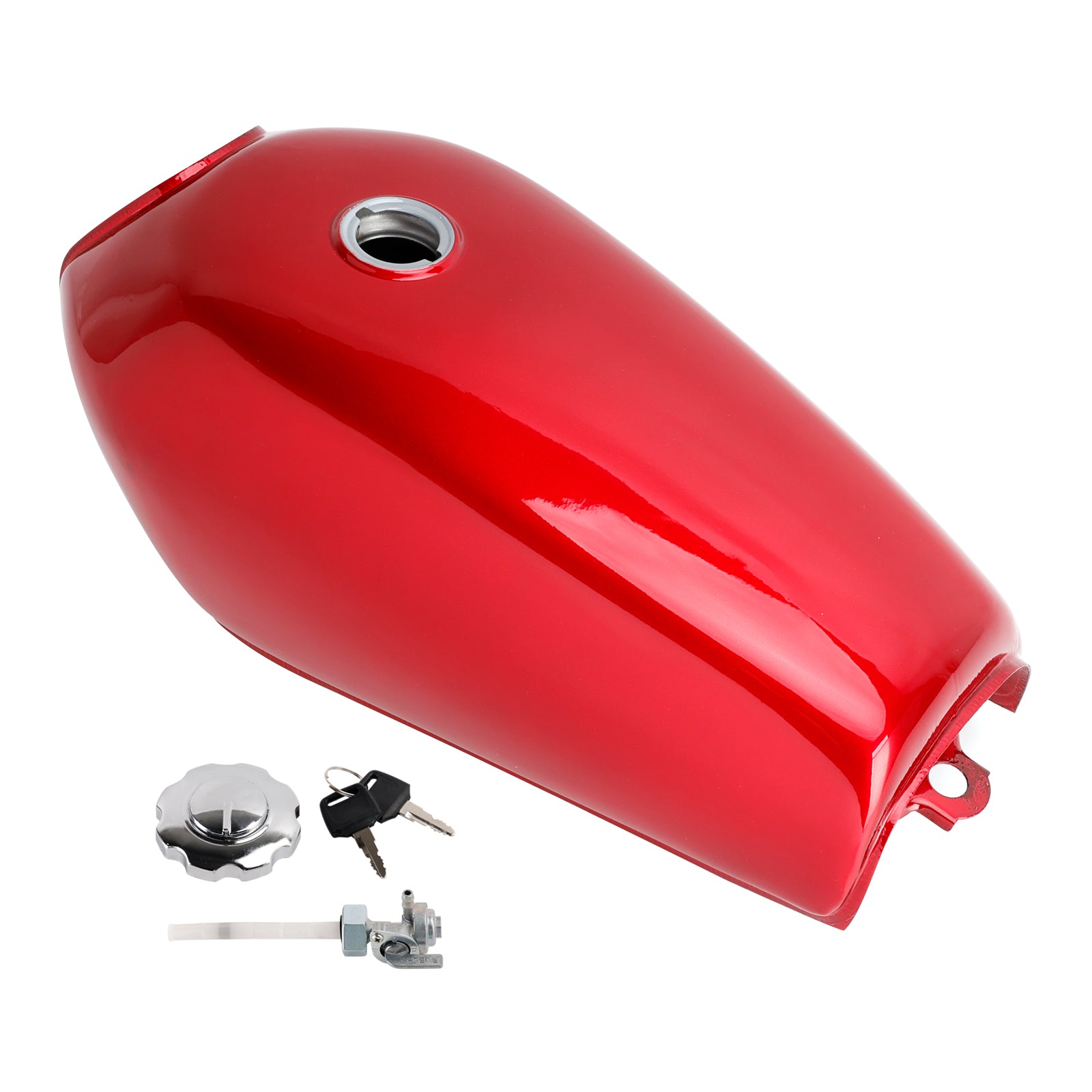 Honda CG 125 Cafe Racer Petrol Fuel Gas Tank 9L / 2.4 Gal Red