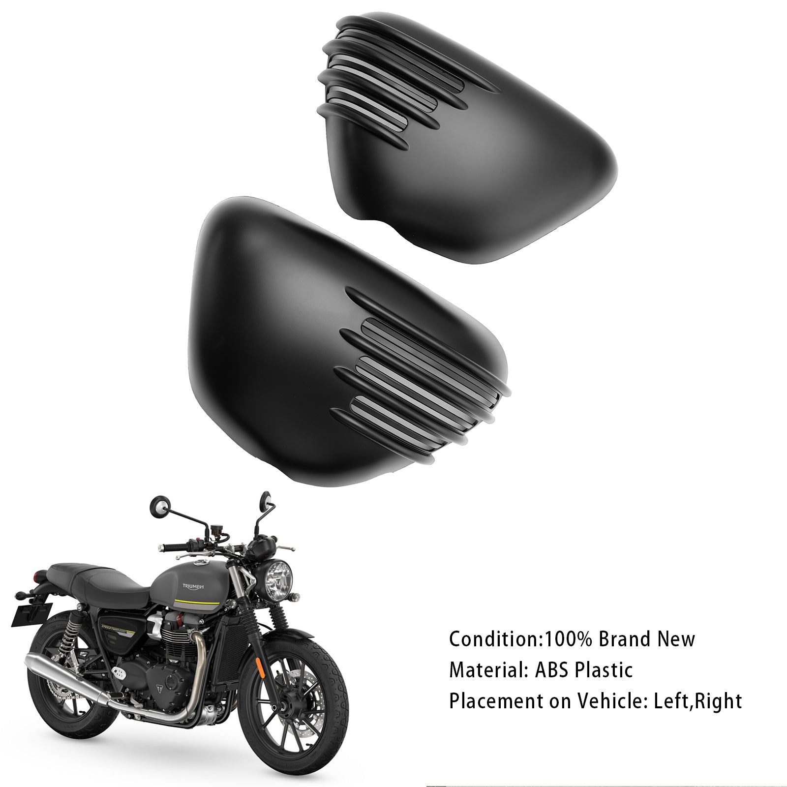23-24 Speed Twin 900 Side Seat Fairing Panel Cowl