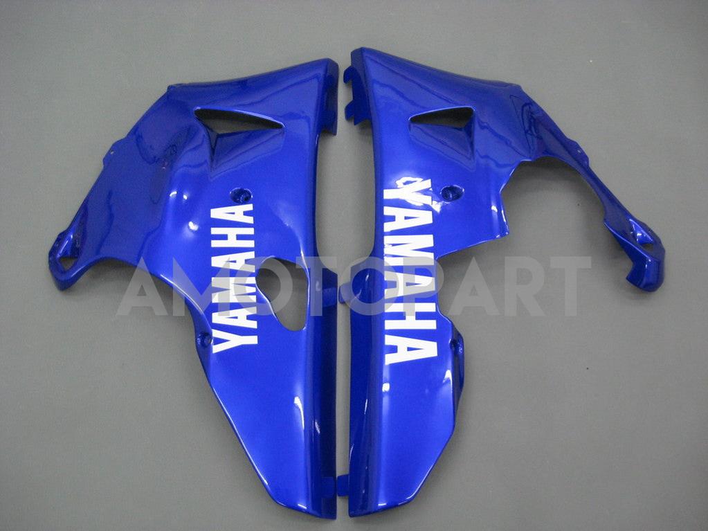 Amotopart 2000-2001 Yamaha YZF 1000 R1 Blue&White Style3 Fairing Kit