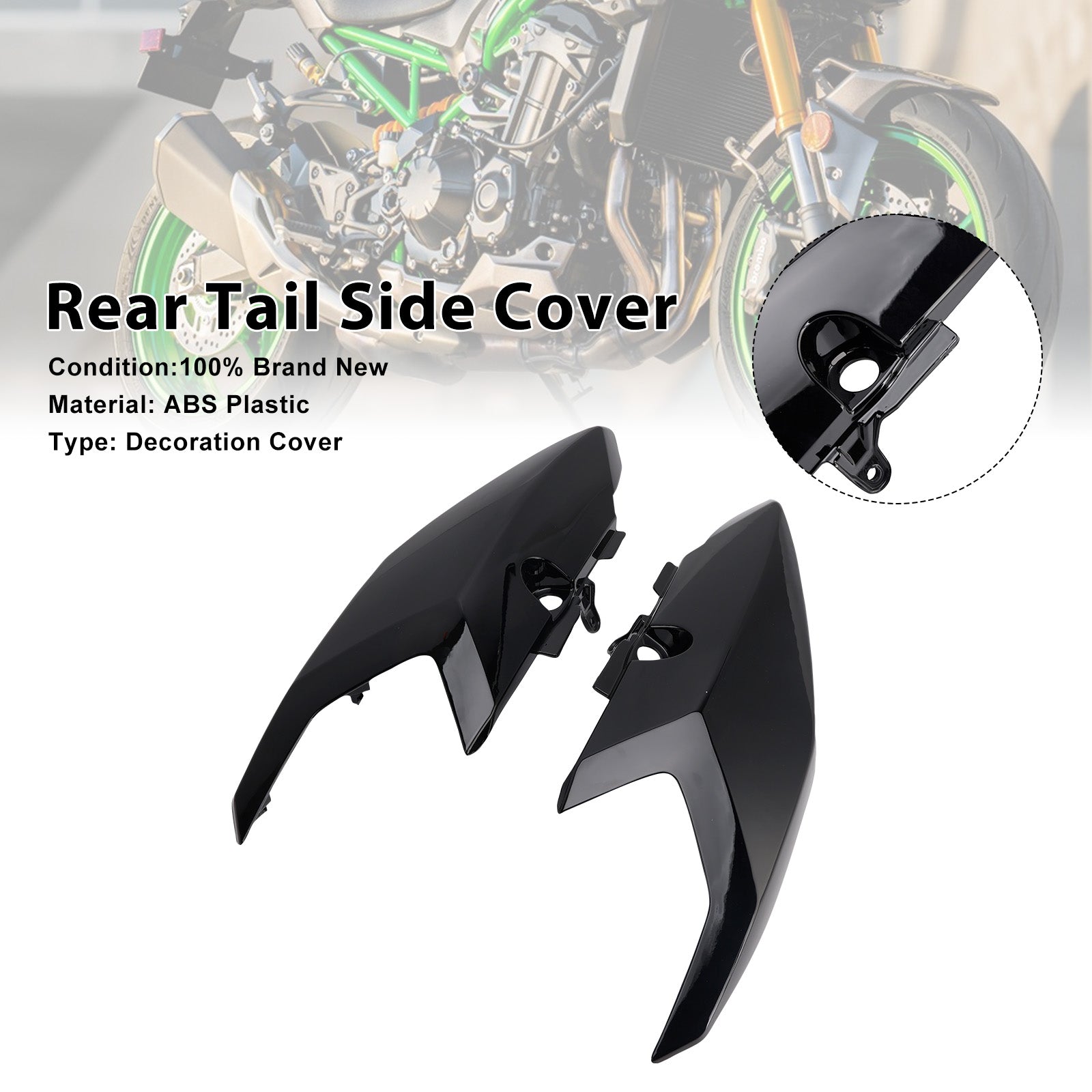 2025-2026 Yamaha Tenere 700 T700S Rear Tail Side Cover Fairing