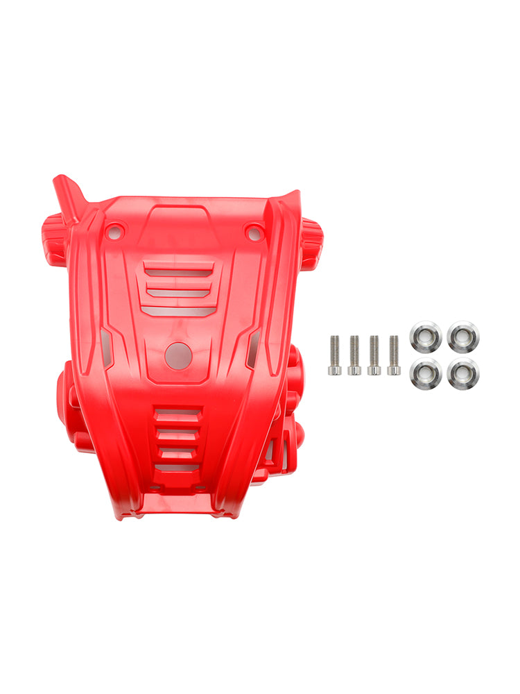23-24 Honda Crf300 Crf300l Skid Plate Engine Guard Crack Plastic