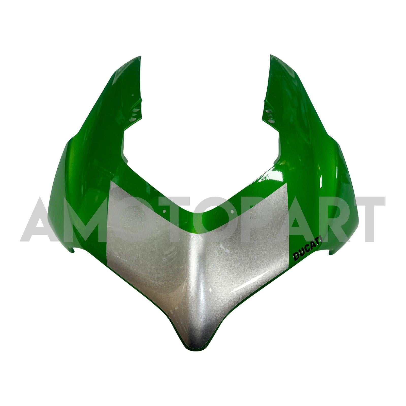 AMOTOPART DUCATI 20-21 V4 V4S光沢のある赤いグリーンシルバーフェアリングキット