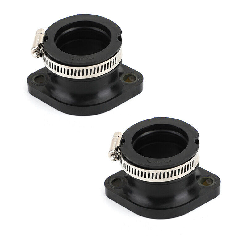 2x 86-00 Polaris Ansaugkrümmer Stiefelbonne Vergaser Kohlenhydrat-Flanschsteck 3085044