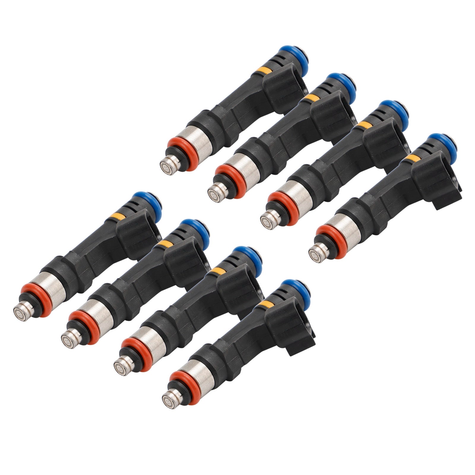 8PCS 0280158165 Drivstoffinjektorer 0280158081 879312003 for Mercruiser Volvo Penta