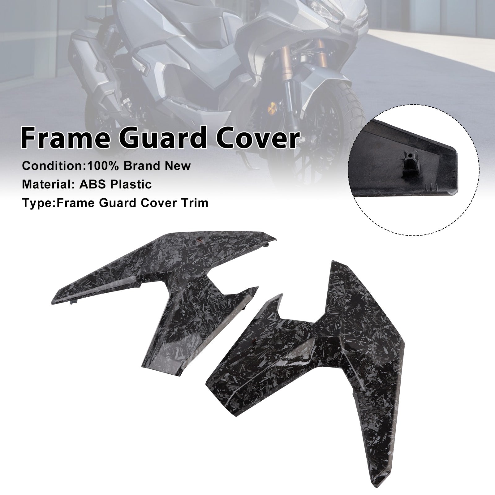 2022-2025 Honda ADV350 Frame Side Cover Panel Guard Fairing