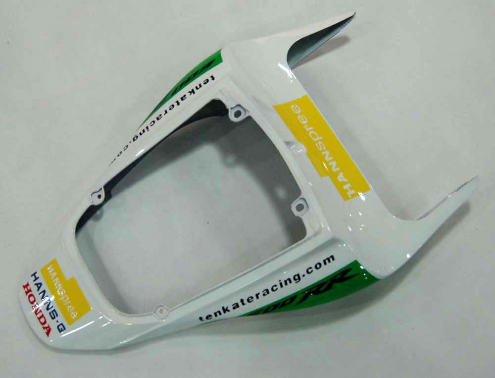 Amotopart 2009–2012 Honda CBR600RR Grün&Weißes Style2-Verkleidungskit