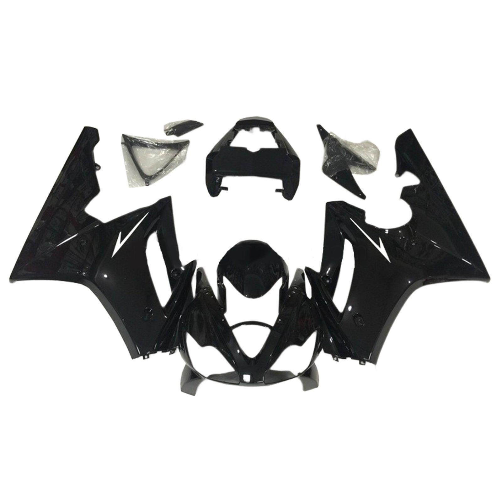 Amotopart 2006-2008 Triumph Daytona 675 Black Style2 Kit de carénage