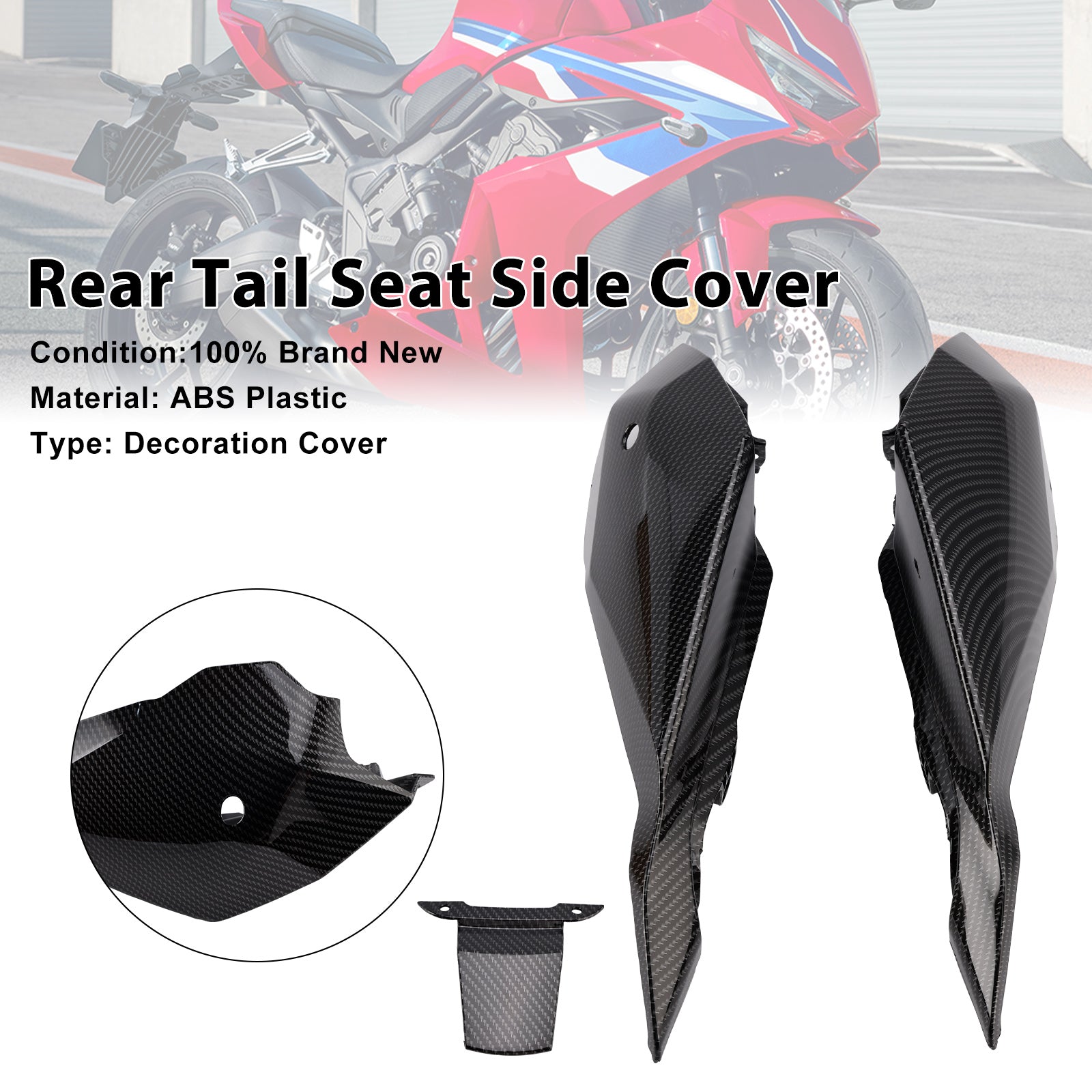 2024-2025 Honda CBR650R CB650R Rear Tail Seat Side Cover Fairing