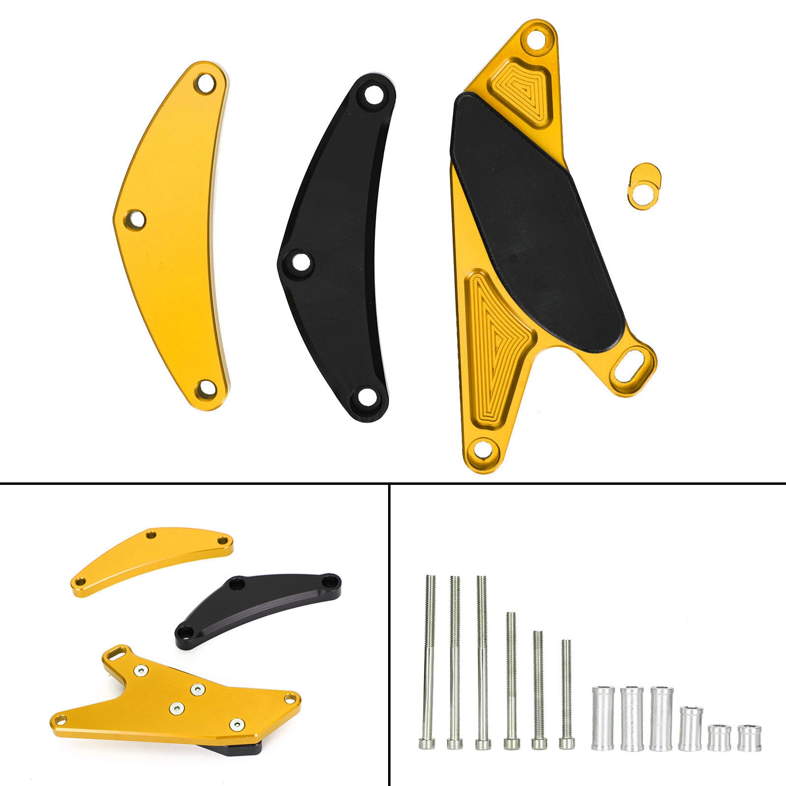 Suzuki 06-11 GSXR600 750 MOTORCYCLE MOTOR CASE STATOR COVER SLID Silver