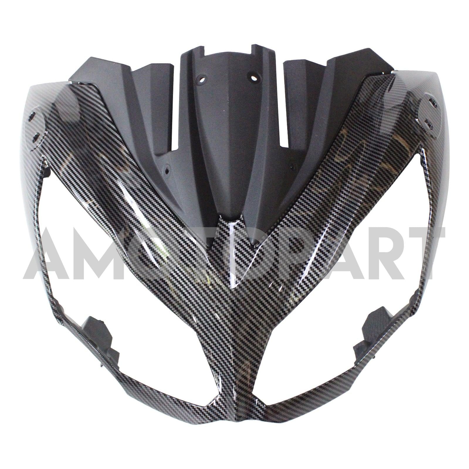 Amotopart 2012-2016 Kawasaki ER6F Ninja650 Carbon Fiber Red&Black Fairing Kit