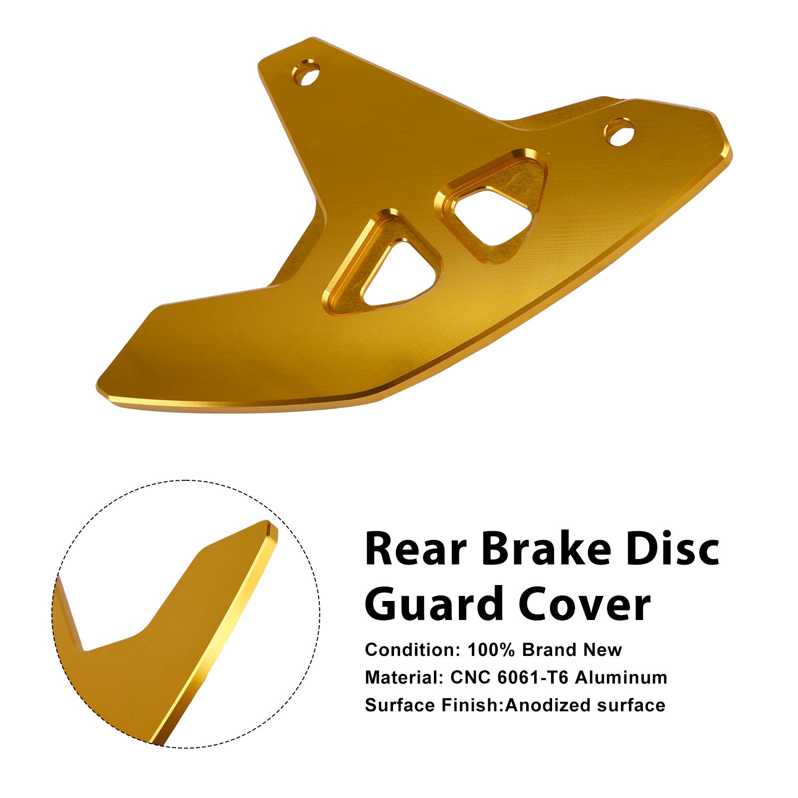 2000-2024 Suzuki DR-Z400SM DRZ400/S/E Rear Brake Disc Guard Cover