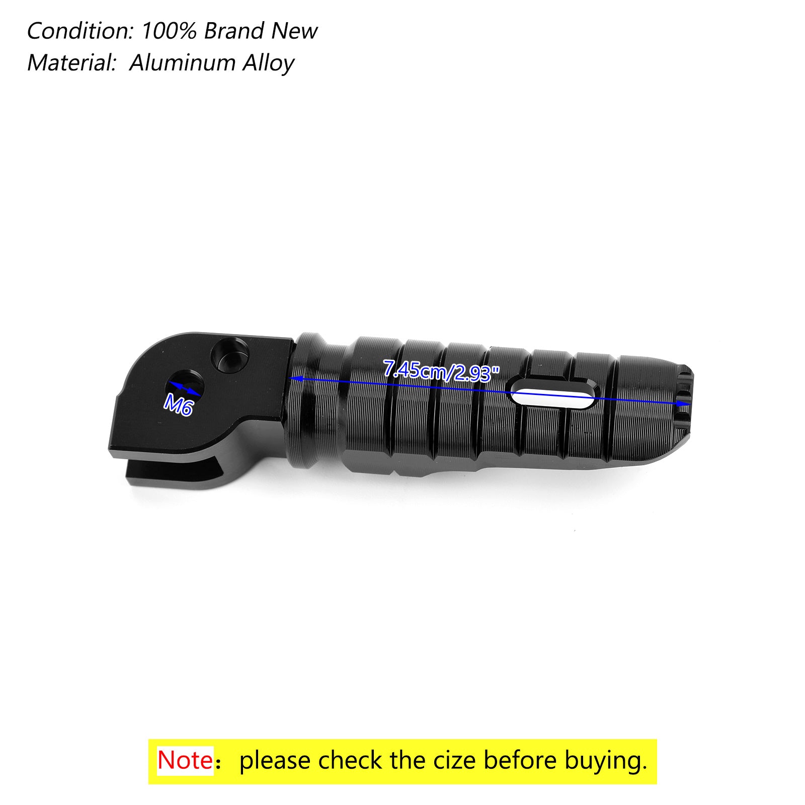 ドゥカティ 696 08-14 796 11-14 M1100 09-13 リアフットレスト フットペグ