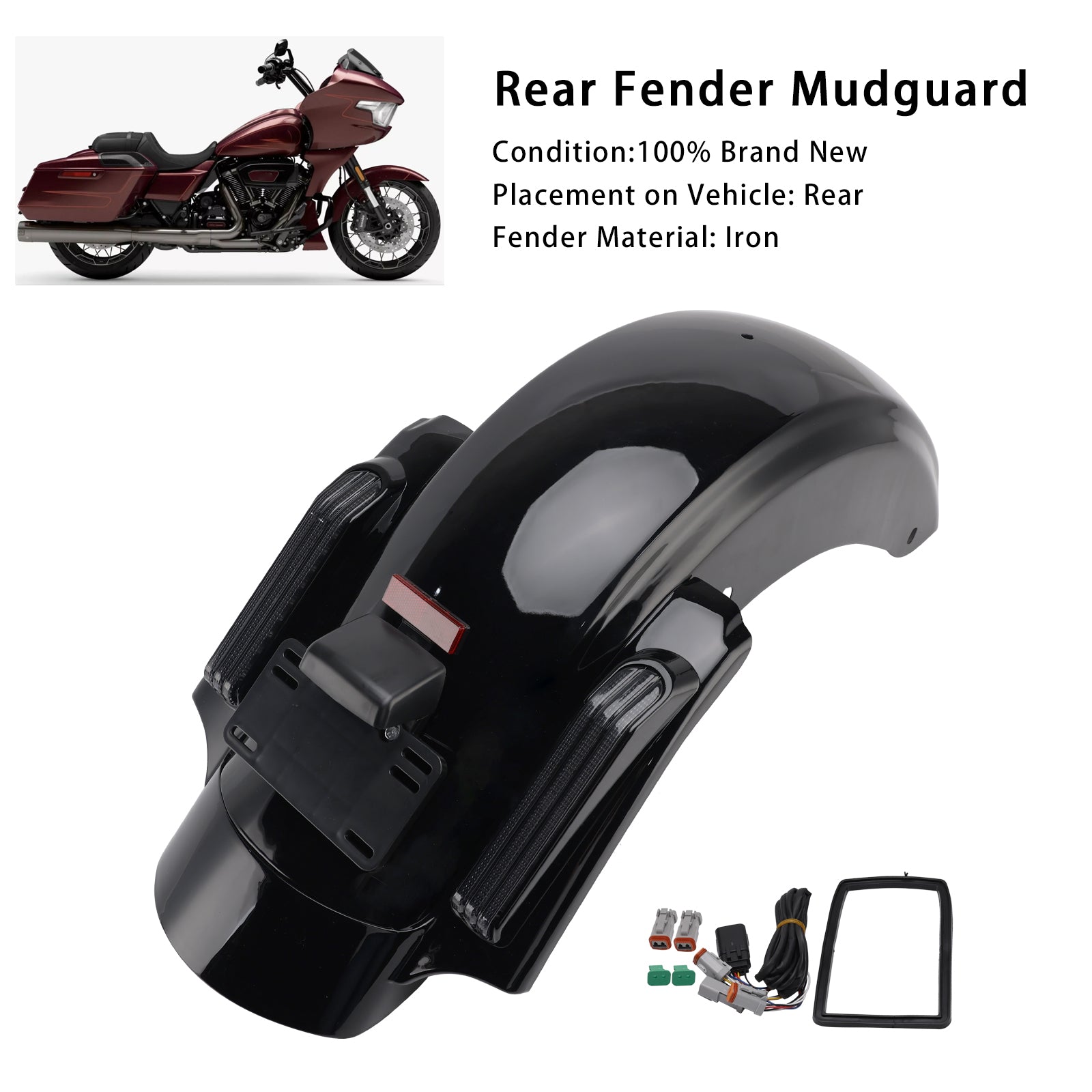 2023-2025 Touring Road Glide Street Glide CVO Rear Fender System