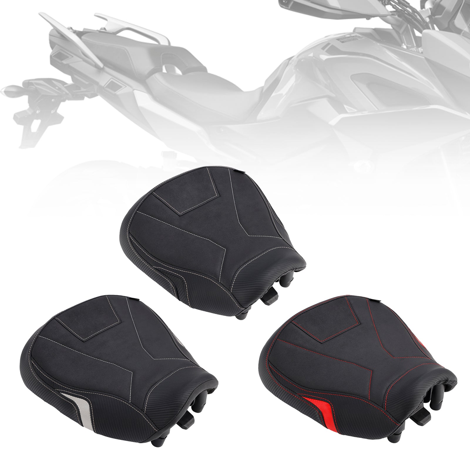 2021-2023 Yamaha Tracer 9/Gt Front Driver Raider Seat Pillion Saddle Black