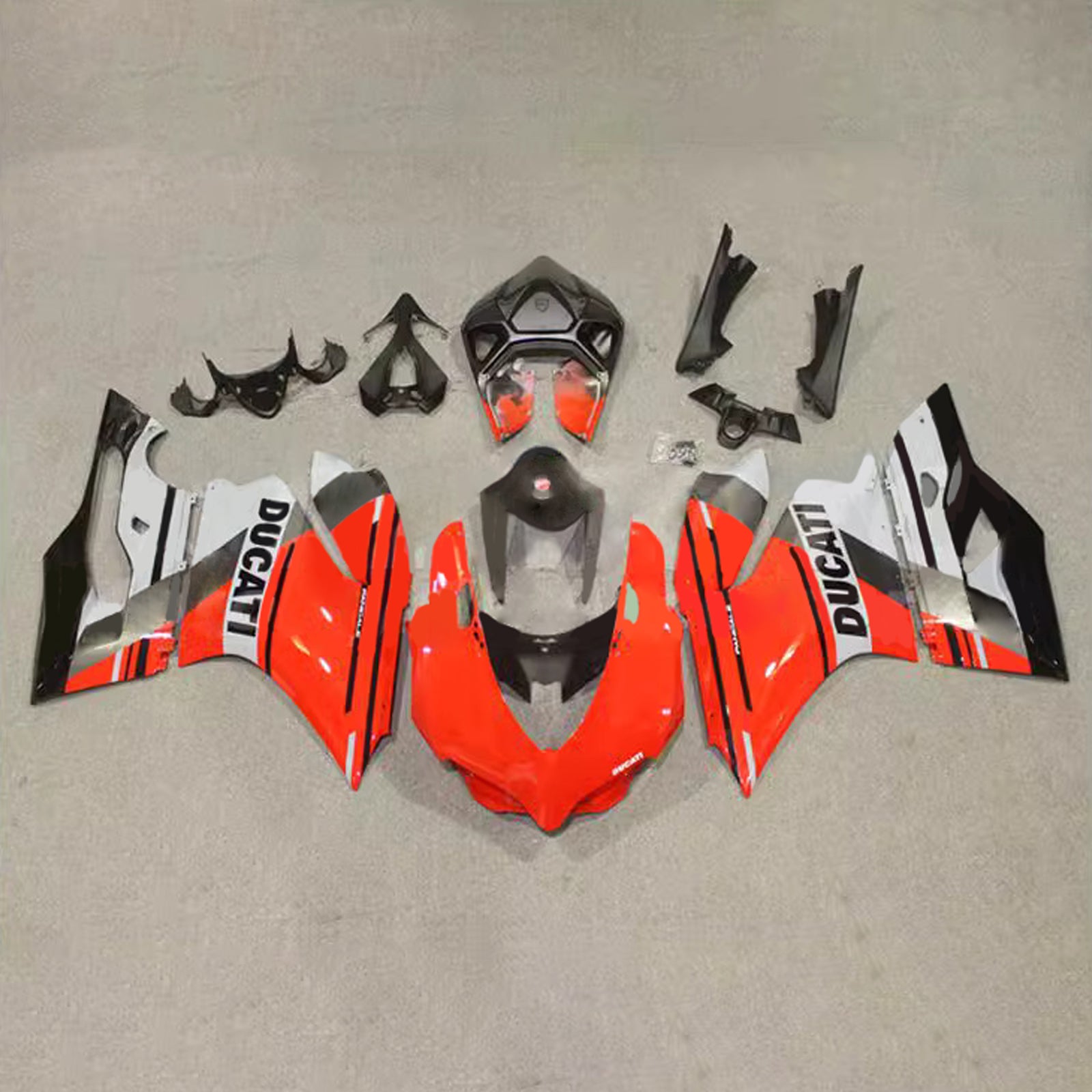 Amotopart 2012-2015 Ducati 1199/899 Black Gray Red Rooding Kit