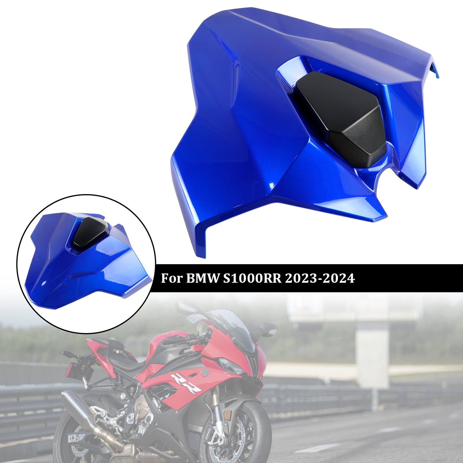 23-24 BMW S1000RR Svans baksäte Cover Fairing Cowl