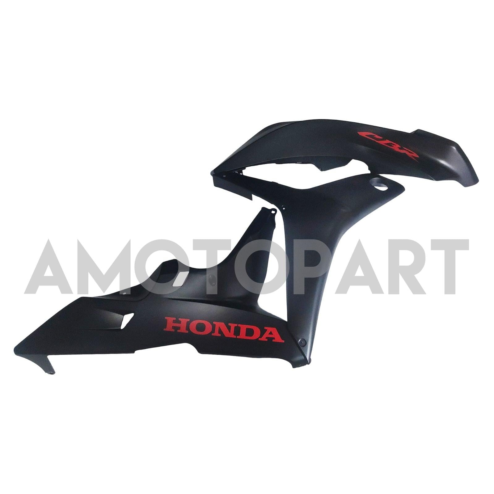 Amotopart 2007-2008 Honda CBR600RR Matte Black Red Fairing Kit