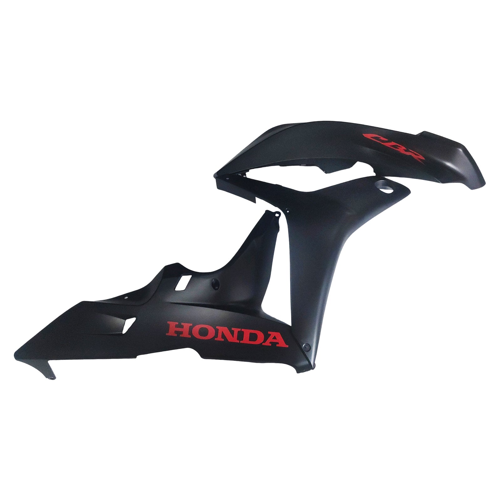 Amotopart 2007-2008 Honda CBR600RR Matte Black Red Fairing Kit