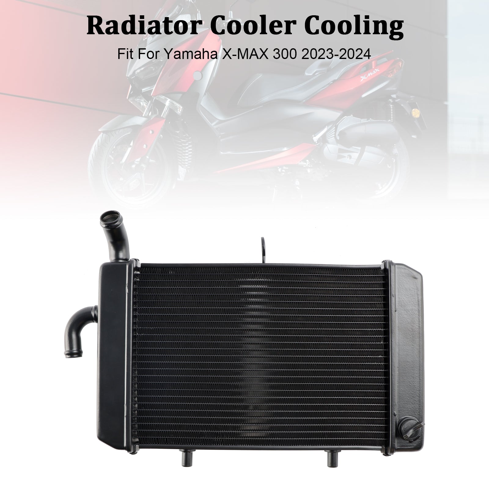 23-25 Yamaha X-MAX 300 XMAX Radiator Cooling Engine Cooler