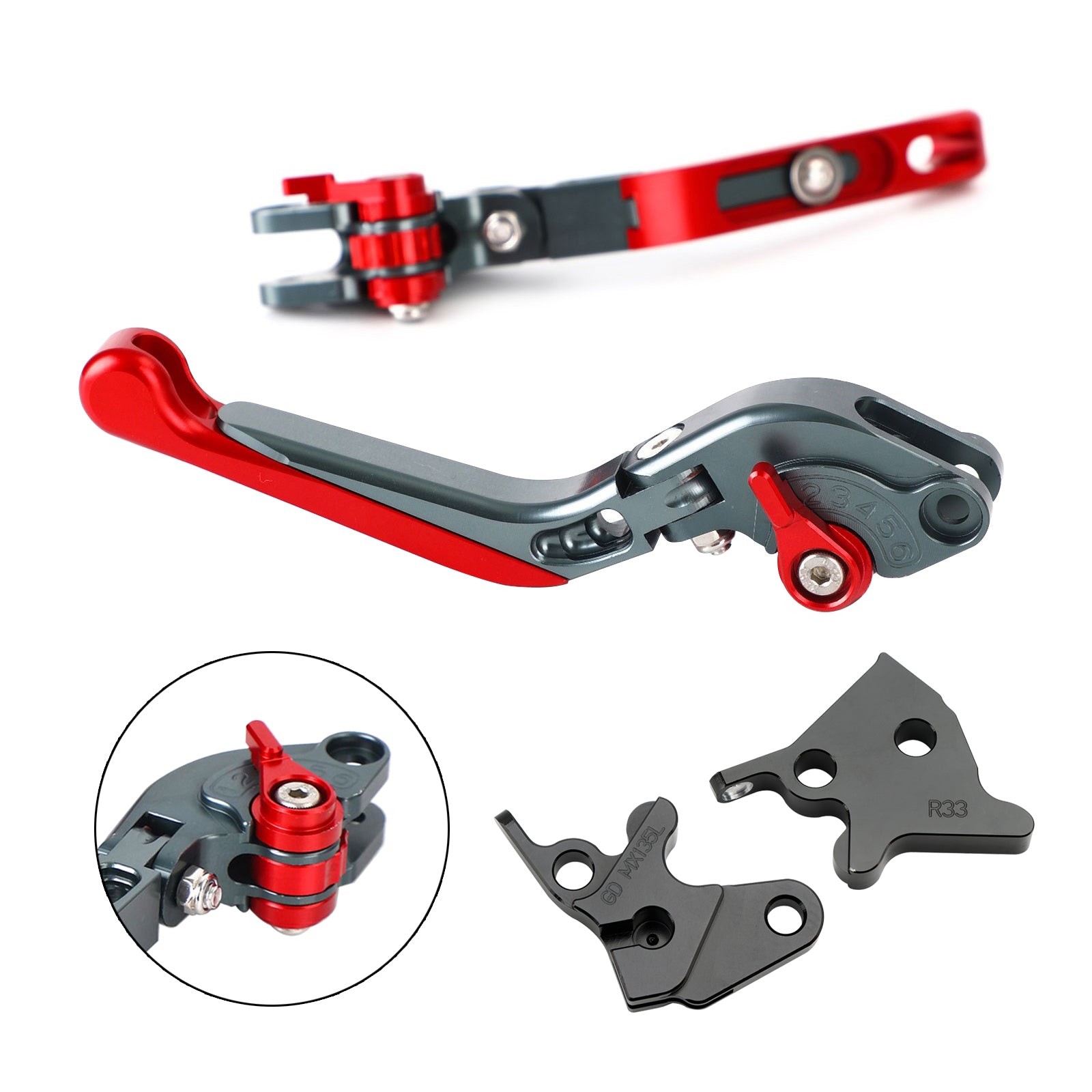 2005-2014 Yamaha YBR125 Einstellbarer Kupplungsbremshebel