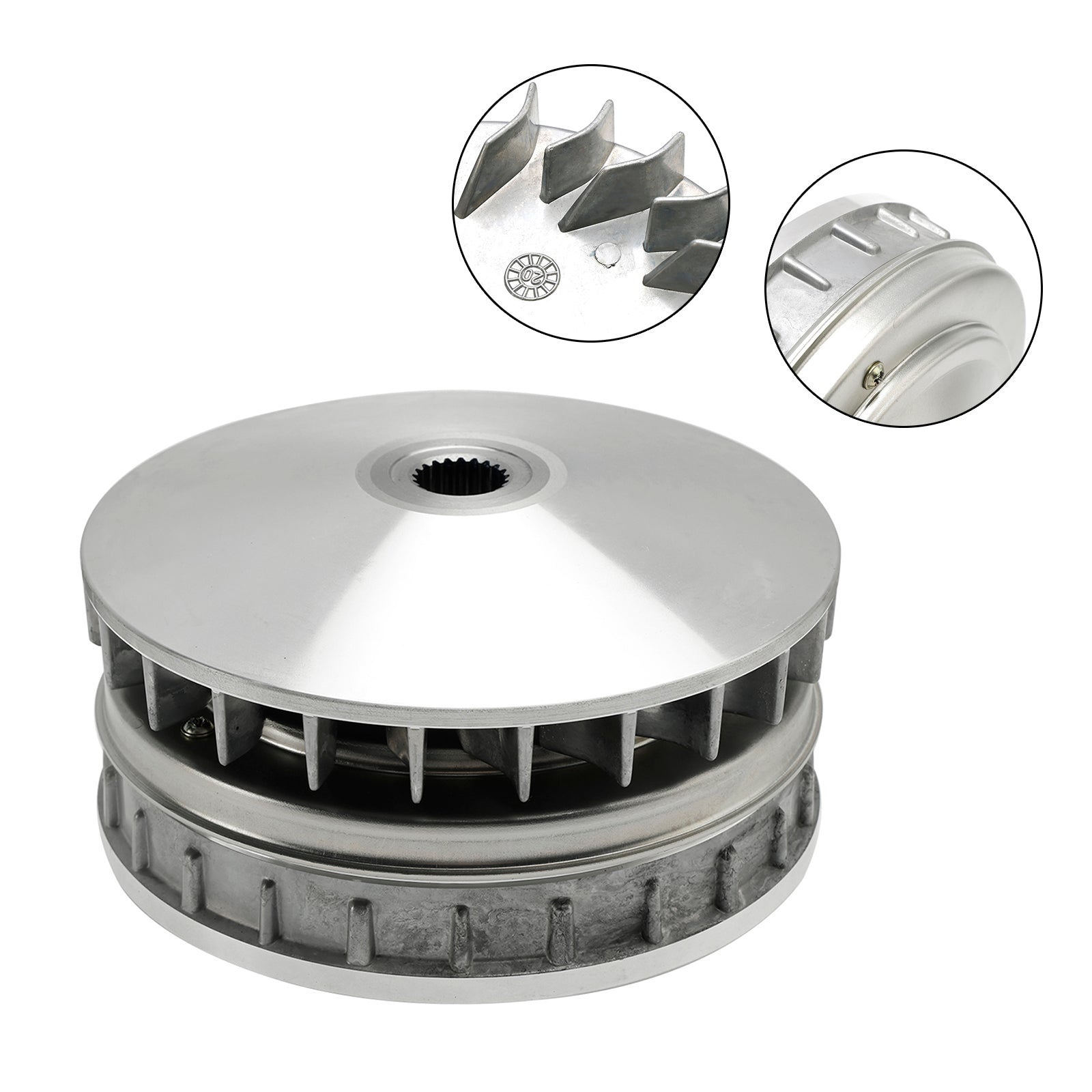 Hisun Hs400 Utv-2 Tacti Rear Clutch Variator Secondary Lu020554 Lu020479