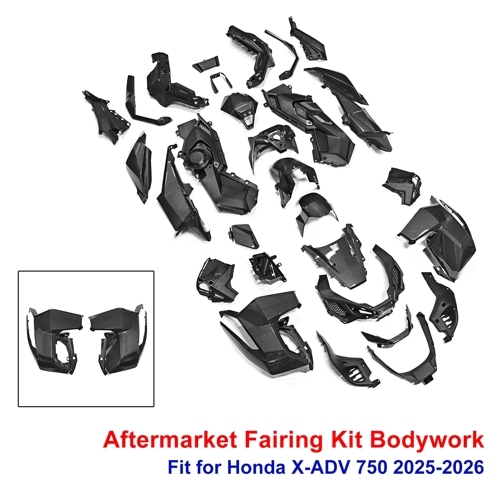 Amotopart 2025-2026 Honda X-ADV 750 Collection de kits de carénage