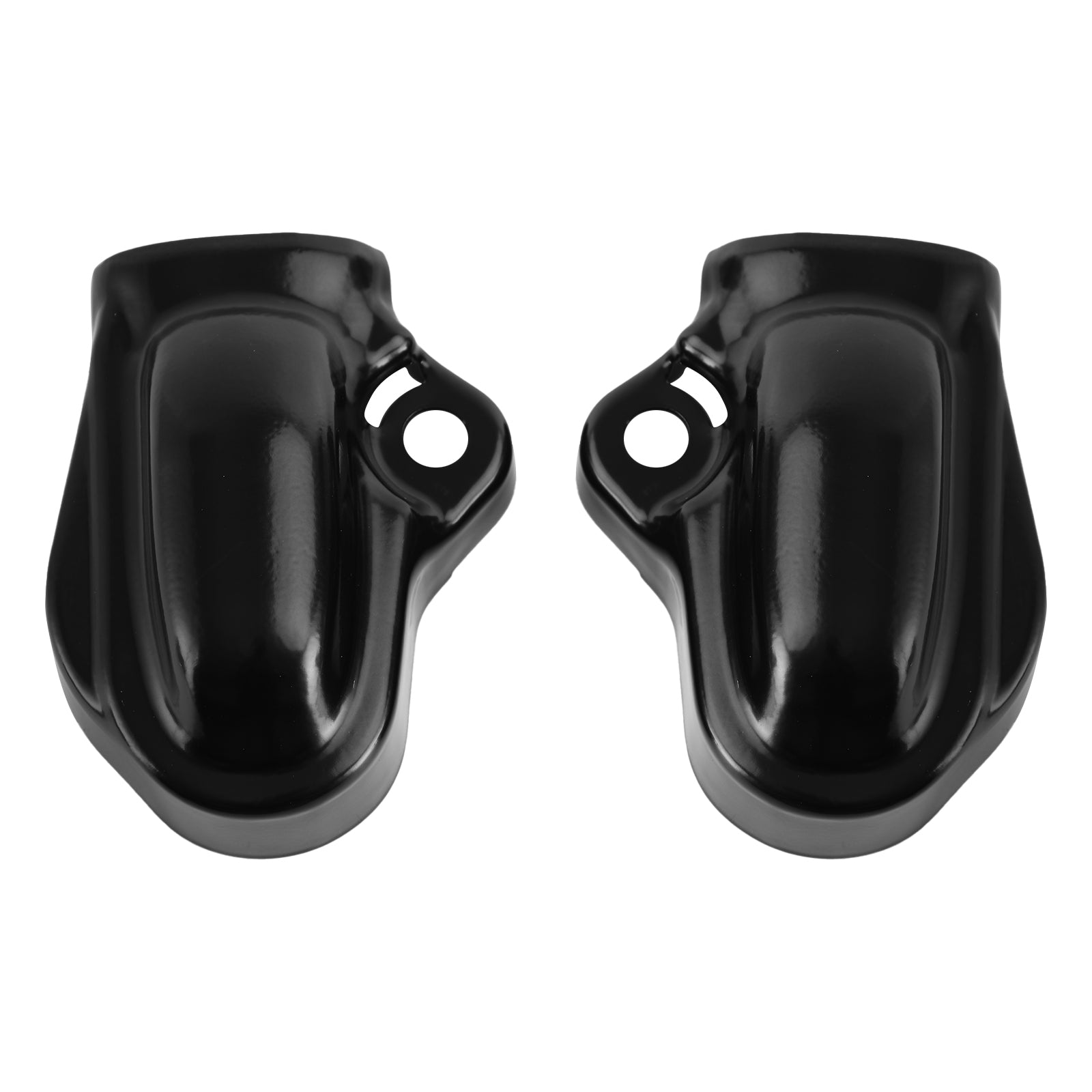 02-17 V-Rod VRSC Night Rod Rear Bar Shield Axle Nut Covers Swingarm Black