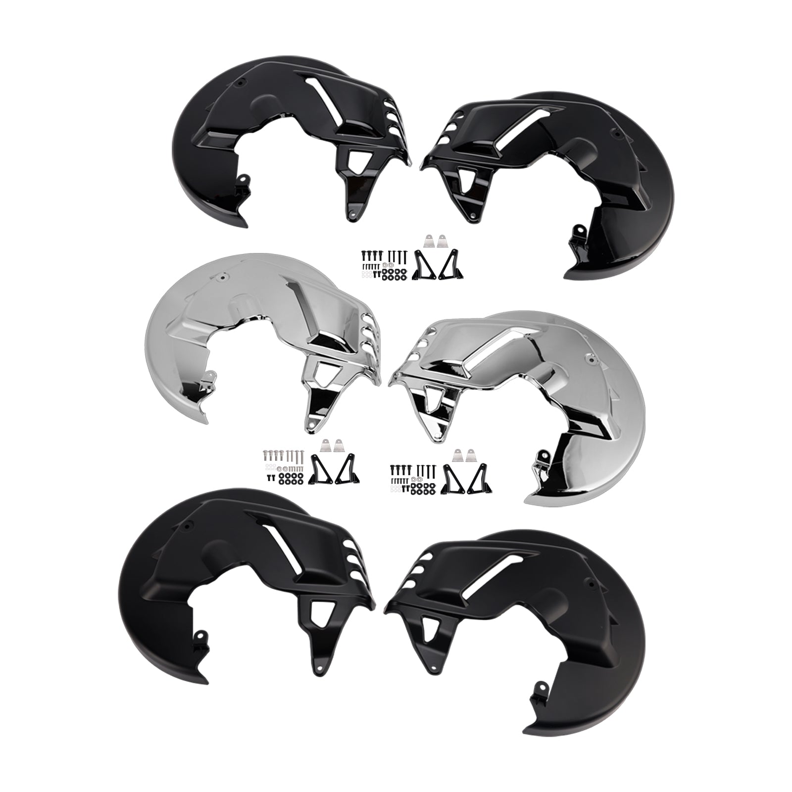 Honda Goldwing GL1800 F6B 01-15 Front Brake Disc Rotor Covers