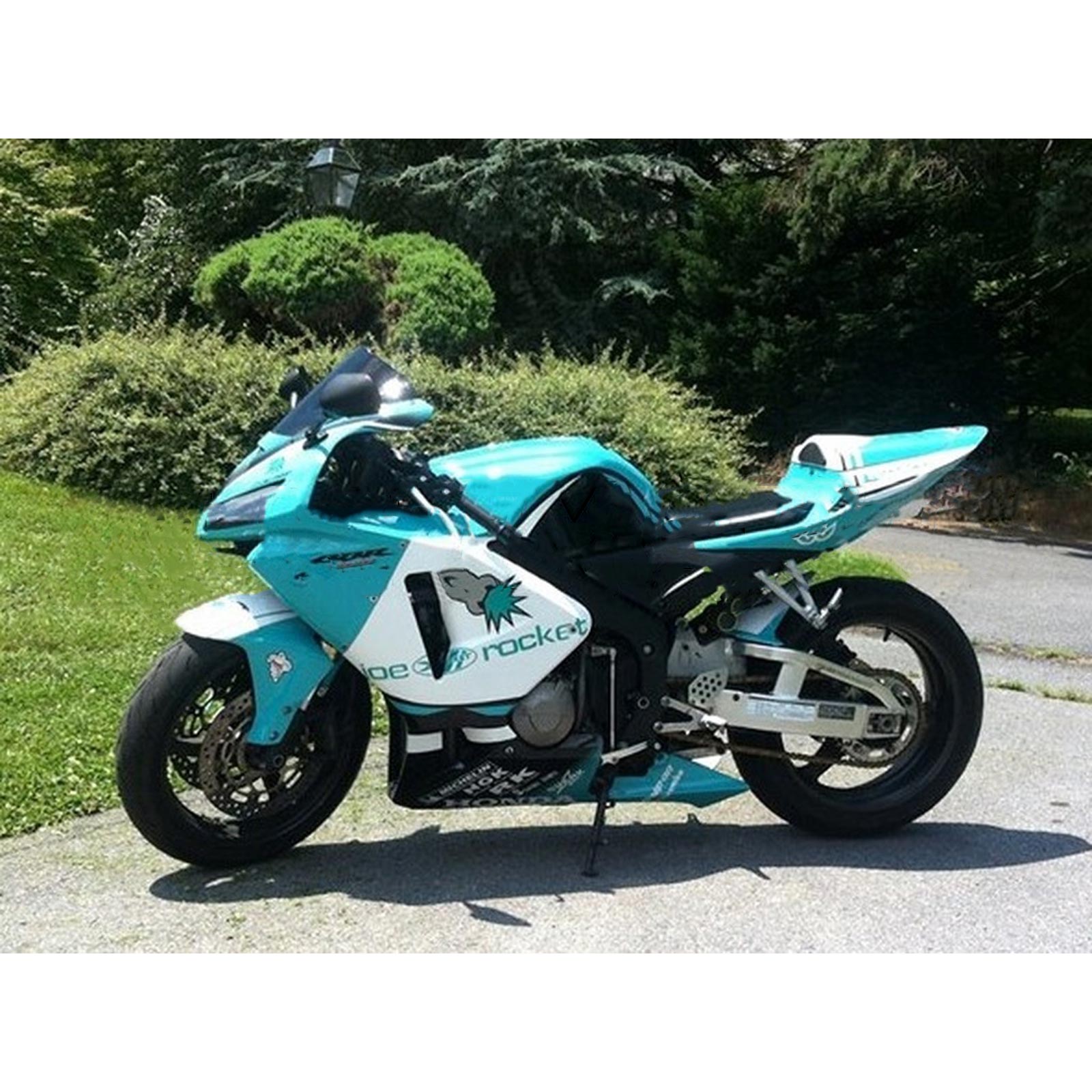 Amotopart 2005-2006 Honda CBR600RR Pale Cyan Fairring Kit